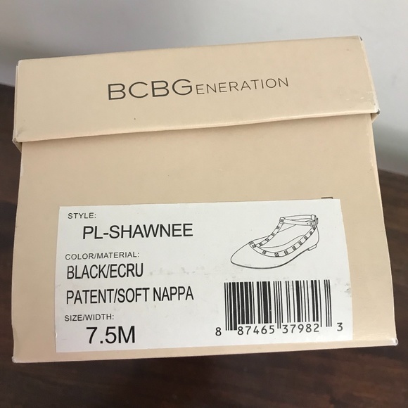 PL-SHAWNEE BCBGeneration Patent Flats - Picture 5 of 5